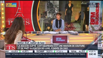 Métiers d'art, Métiers de luxe: Styliste couturière - 09/11