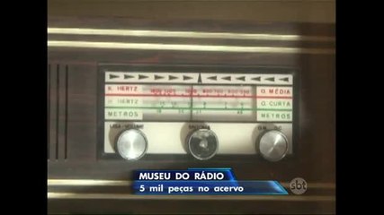 SC: Museu do rádio guarda mais de 5 mil relíquias