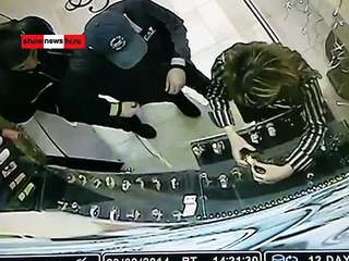 Вор стащил телефон ценою в 260 000 руб. Real video