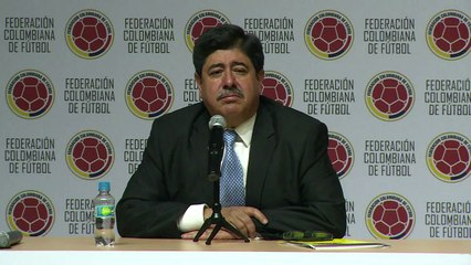 Renuncia presidente de Federación Colombiana de Fútbol