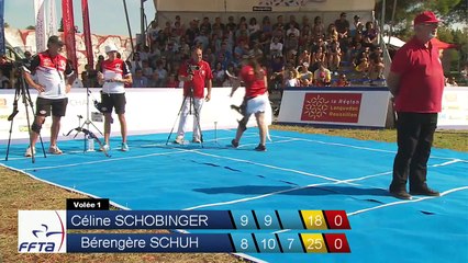 Schuh VS Schobinger - Match bronze scratch femmes FITA | Montpellier 2015