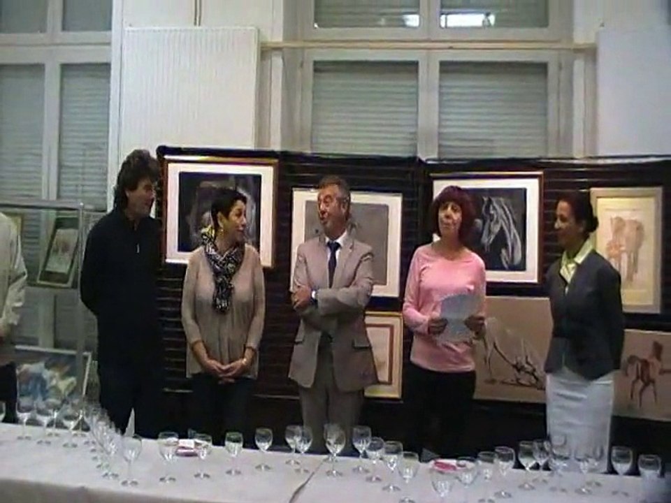 "Cheval, raconte-nous" vernissage exposition Gueugnon