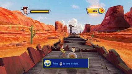 Toy Story 3 Train rescue Woody game (HD 1080p) Walkthrough PART 4