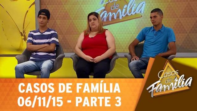 Sou um santo. Não sei por que minha mulher tem tanto ciúme! - 06.11.15 - Parte 3