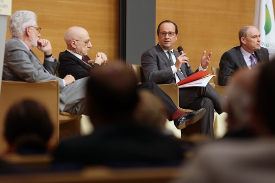 Allocution lors du colloque « Climat, énergie et société: le Collège de France et la COP 21 »