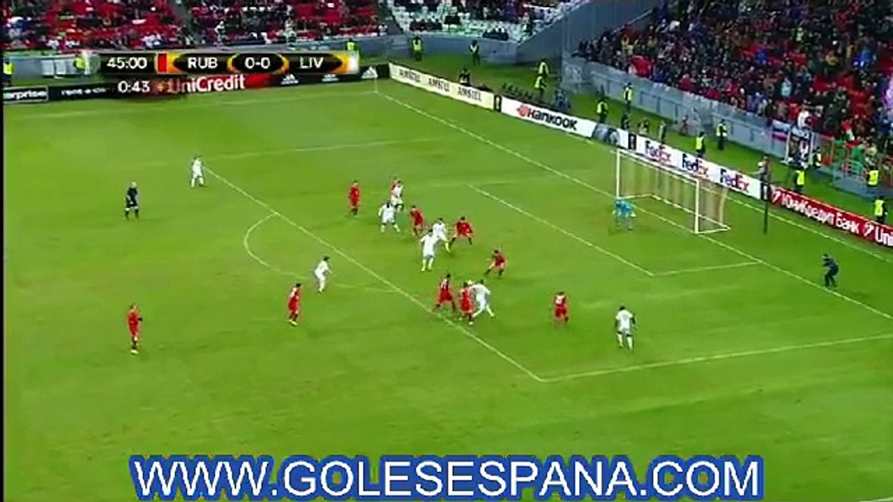 Rubin Kazan 0 Liverpool 1 www.golesespana.com