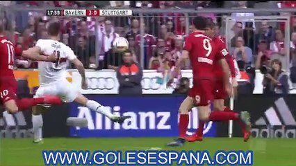 Bayern Munich 4 Stuttgart 0 www.golesespana.com