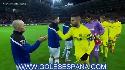Dinamo Minsk 1 Villarreal 2 www.golesespana.com