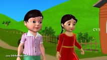 Jack and Jill went up the hill - 3D Animation English Nursery rhyme for children