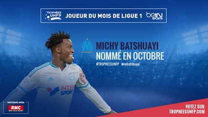 Trophées UNFP - Joueur du mois d'octobre : Michy Batshuayi