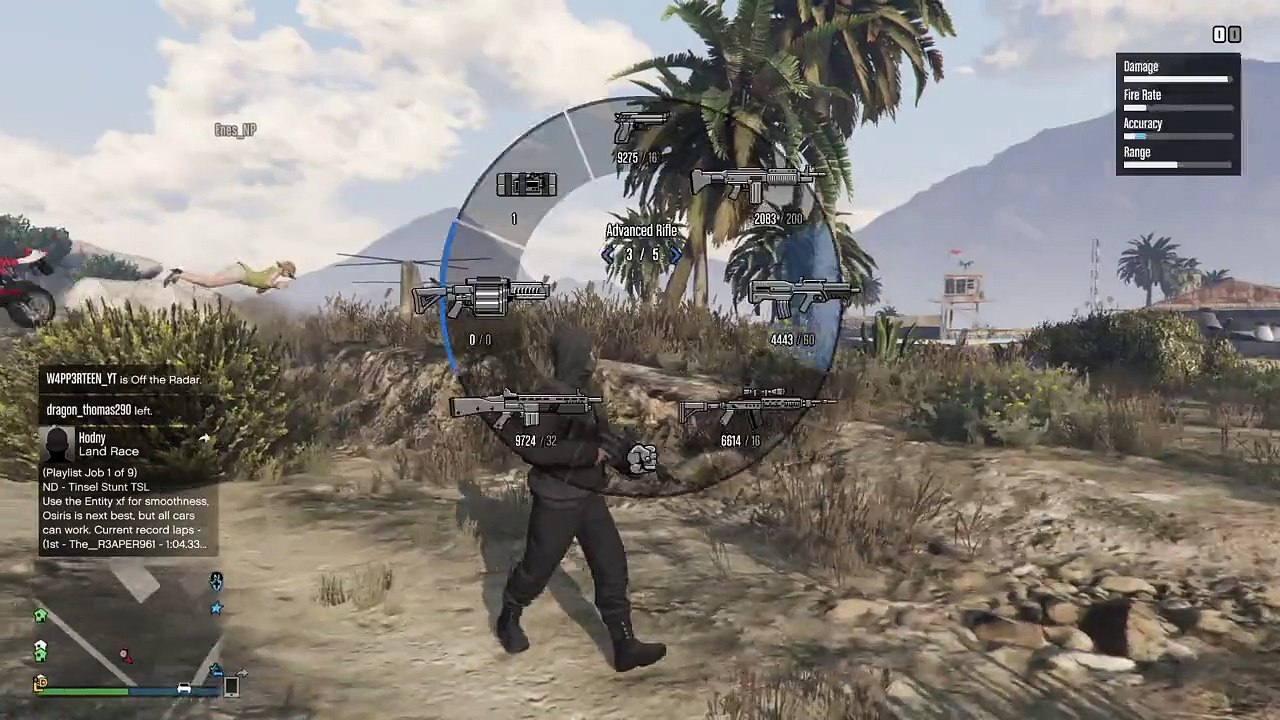 RPG vs Armored akuma gtaV