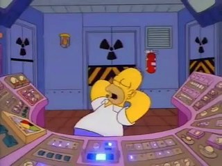 The Simpsons- Homer- Flintstones Imitation