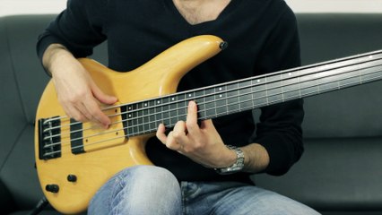 Fretless Bass Solo - Mysterious Cloud - Bruno Tauzin