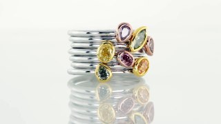 Best online store to getloose Colored Diamond Rings