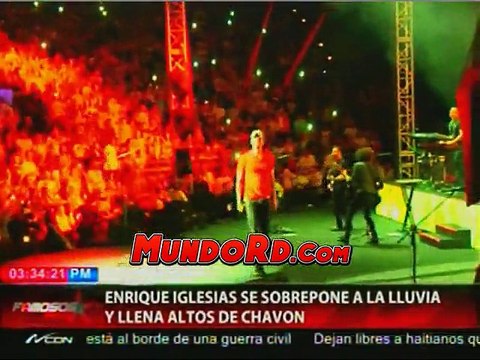 Las declaraciones de Enrique iglesias en altos de chavon (R.D)