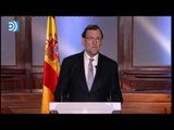 Mariano Rajoy responde al golpe del Parlamento de Cataluña