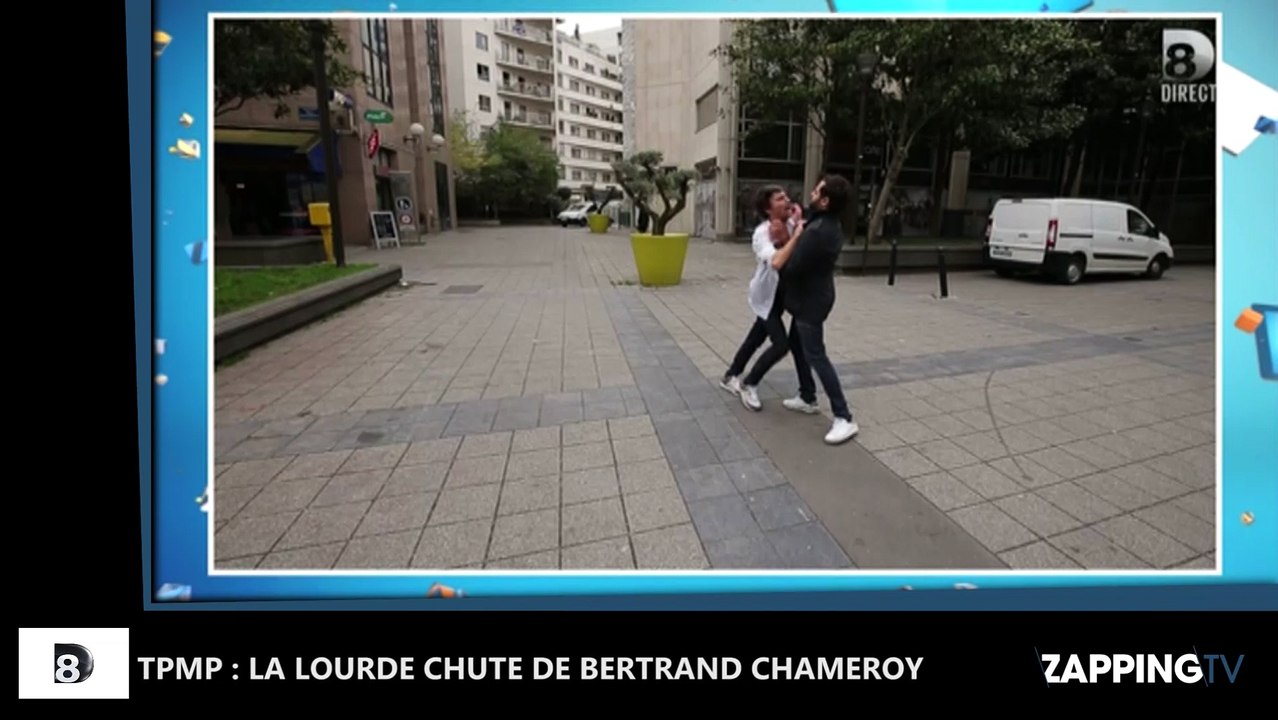 TPMP : Bertrand Chameroy gravement blessé, découvrez sa terrible chute !