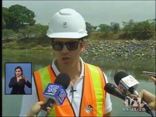 Autoridades recorren megaproyecto hídrico Daule-Vinces