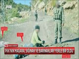 PKK'ya darbe üstüne darbe Mağara, Sığınak ve barınakları yerle bir edildi