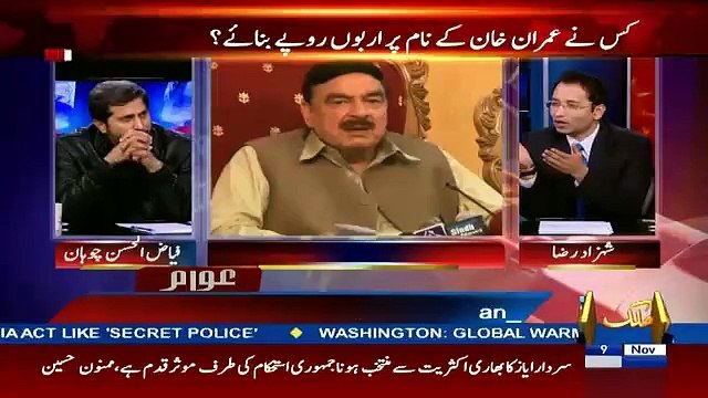 Fayyaz Ul Hassan Degrades Sheikh Rasheed