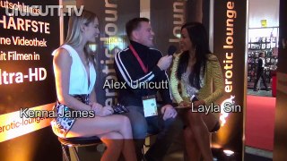 Interview Kenna James & Layla Sin @ Venus 2015