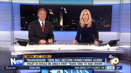 Transgender teen looks to become San Ysidro High Schools homecoming queen