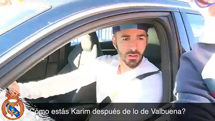 Karim Benzema muy tranquilo por el chantaje sexual a Valbuena • 2015