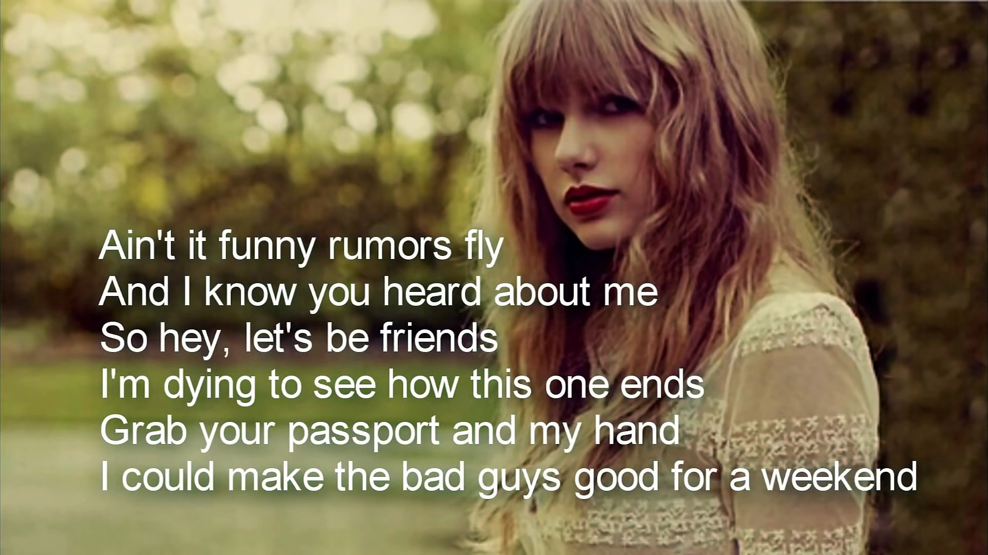 Taylor Swift Blank Space Lyrics Video Dailymotion