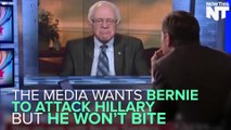 Bernie Sanders: I Won't Diss Hillary
