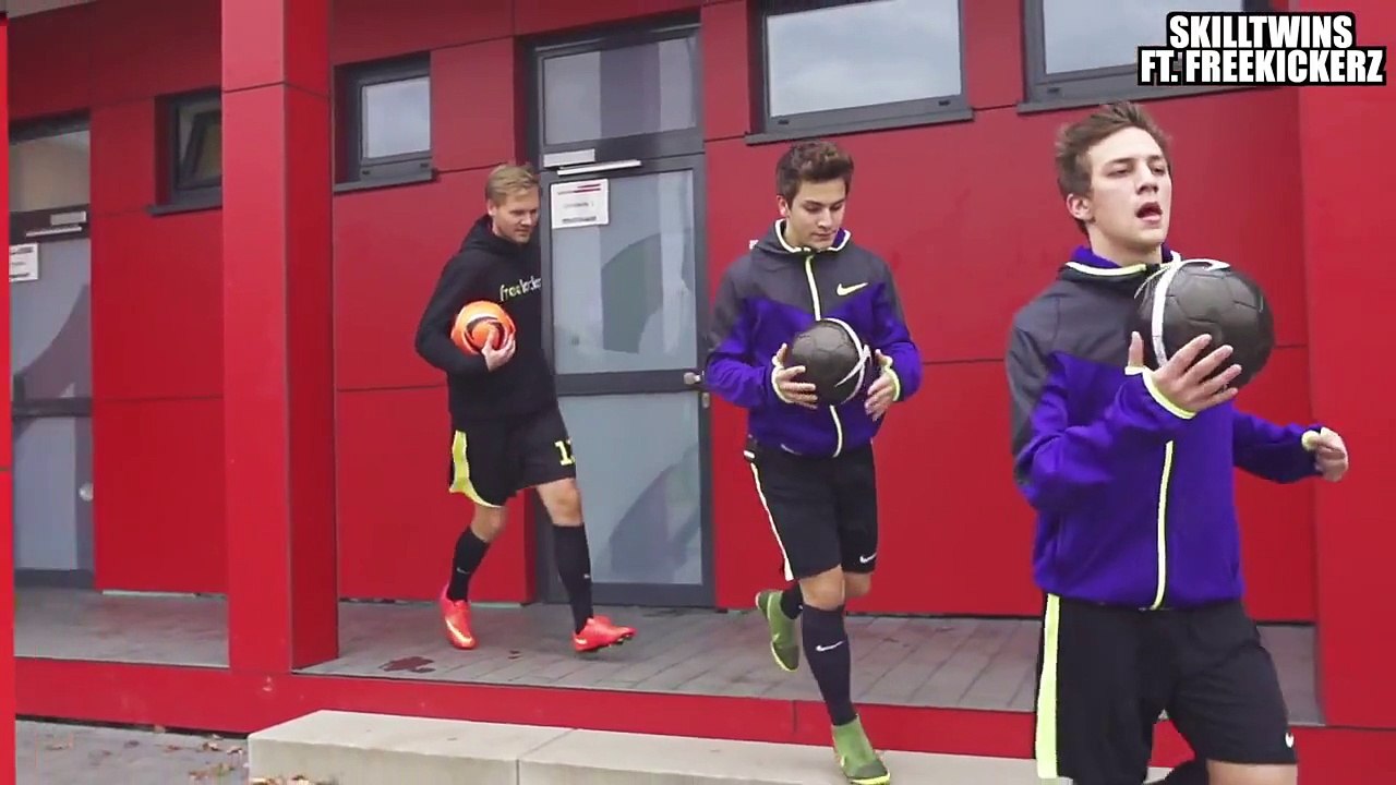 Amazing Goals & Football Skills - SkillTwins ft. freekickerz ★