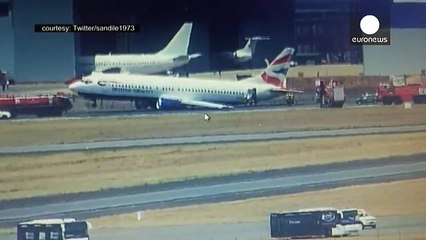 BA passenger plane crash lands in Joburg