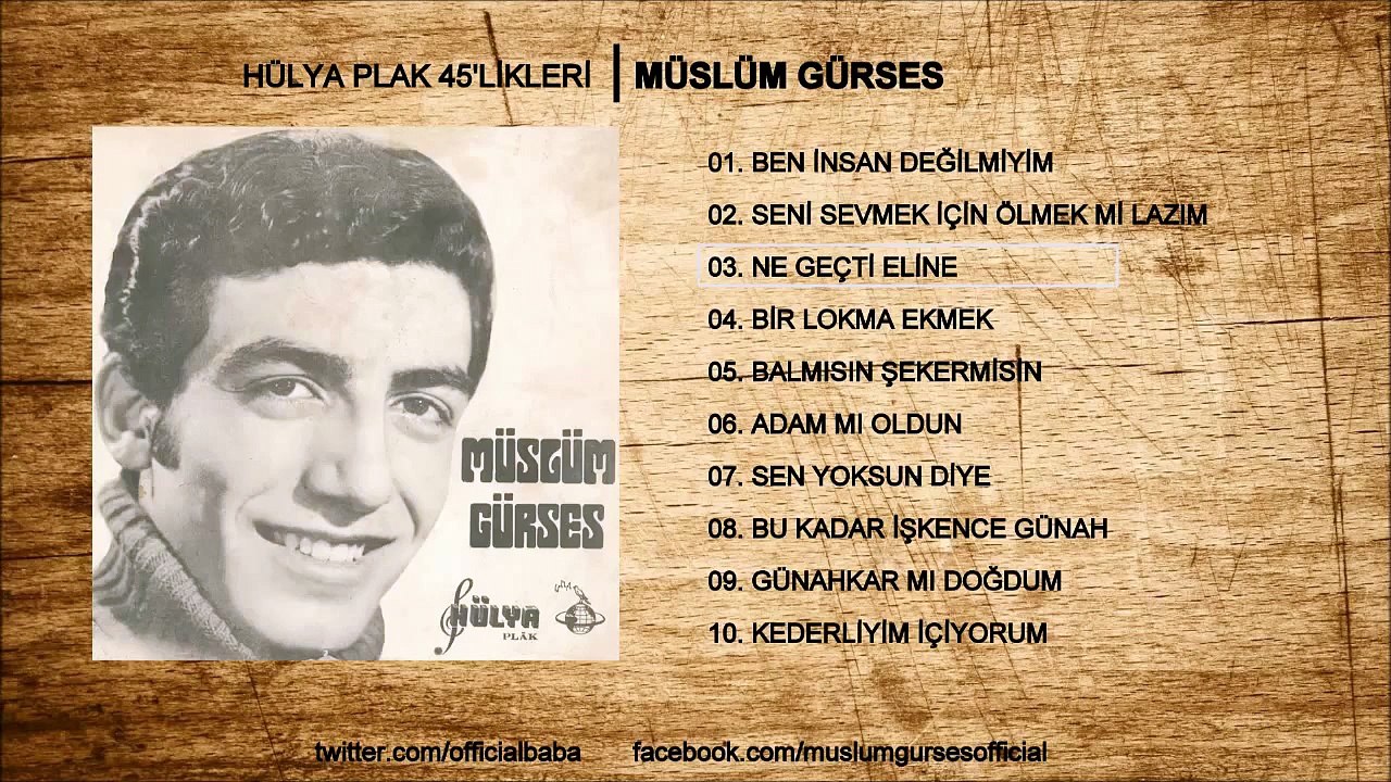 Müslüm Gürses - Hülya Plak
