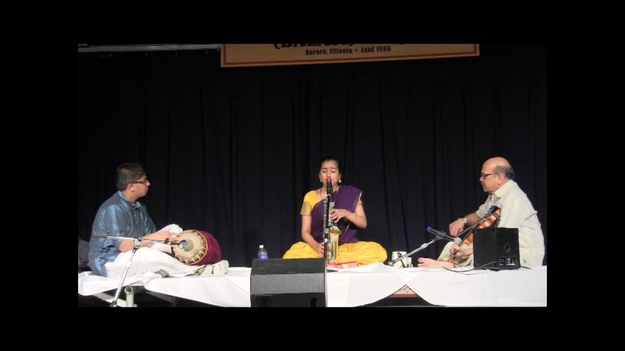 SRI VENKATESWARASWAMI TEMPLE: ALL COMPOSERS DAY:CONCERT: ANVITA HARIHARAN: SAXOPHONE: PARAMA PAAVANA