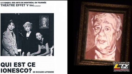 2015-11-07 - interview après le spectacle de théâtre "Qui est ce Ionesco ?"