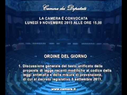 Roma - Camera - 17^ Legislatura - 517^ seduta (09.11.15)