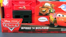 Wheelies RACE! Lightning McQueen MATER + Cars 2 Speed Race Toy Set [Fisher Price]