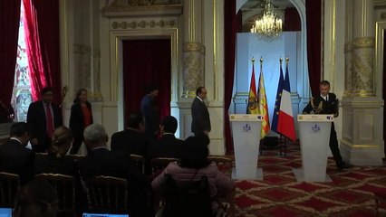 Hollande y Morales contra la pobreza y el cambio climático