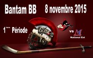 Match du 8 nov 2015, 1iere periode, Glads vs National Est