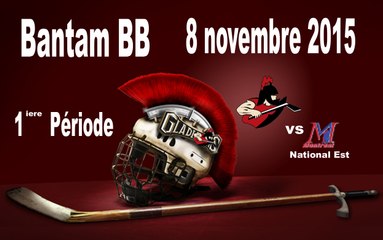 Match du 8 nov 2015, 1iere periode, Glads vs National Est