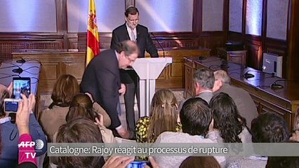 Catalogne: Rajoy réagit au processus de rupture