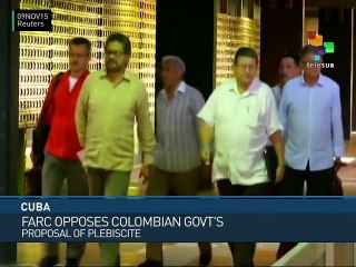Cuba: FARC Never Consulted About Gov’t Referendum Proposal