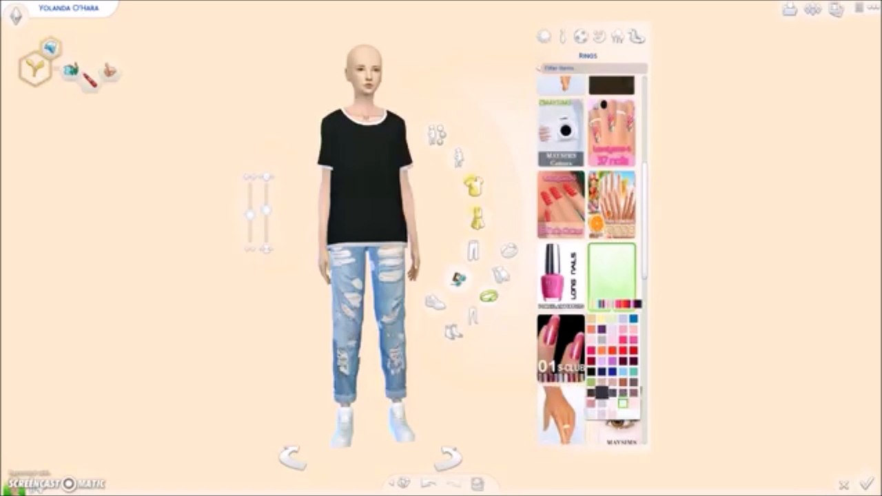 Sims 4 making a hipster sim