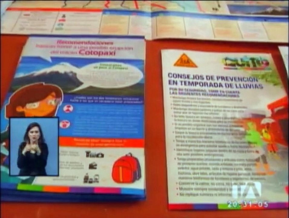 Autoridades priorizan la capacitación frente a la actividad del Cotopaxi