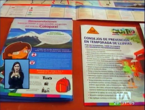 Autoridades priorizan la capacitación frente a la actividad del Cotopaxi