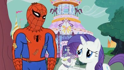 Spider man meets My Little Pony (rus vo) / Спайдермен и Мои маленькие пони