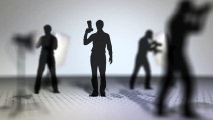 Photo Studio Logo Photographer Flash Light