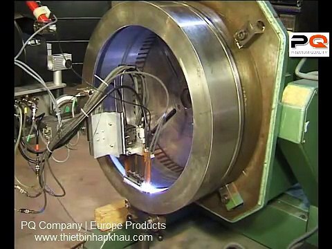 Rô bốt hàn tự động, chuyên dụng để hàn ống inox và các ống nồi hơi công nghiệp