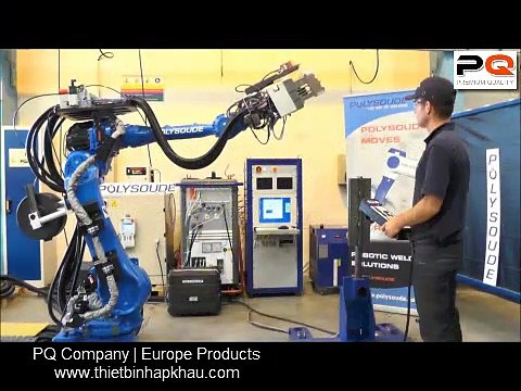 Rô bốt hàn tự động, nhập khẩu từ Châu Âu