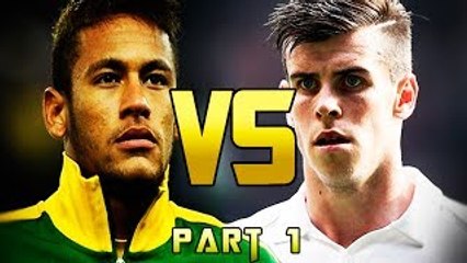 Neymar Jr vs Gareth Bale - Freestyle, Velocity & Dribbling - 2015 Pt.1