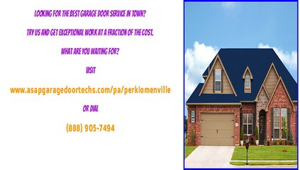 Overhead Garage Door Repair in Perkiomenville, PA